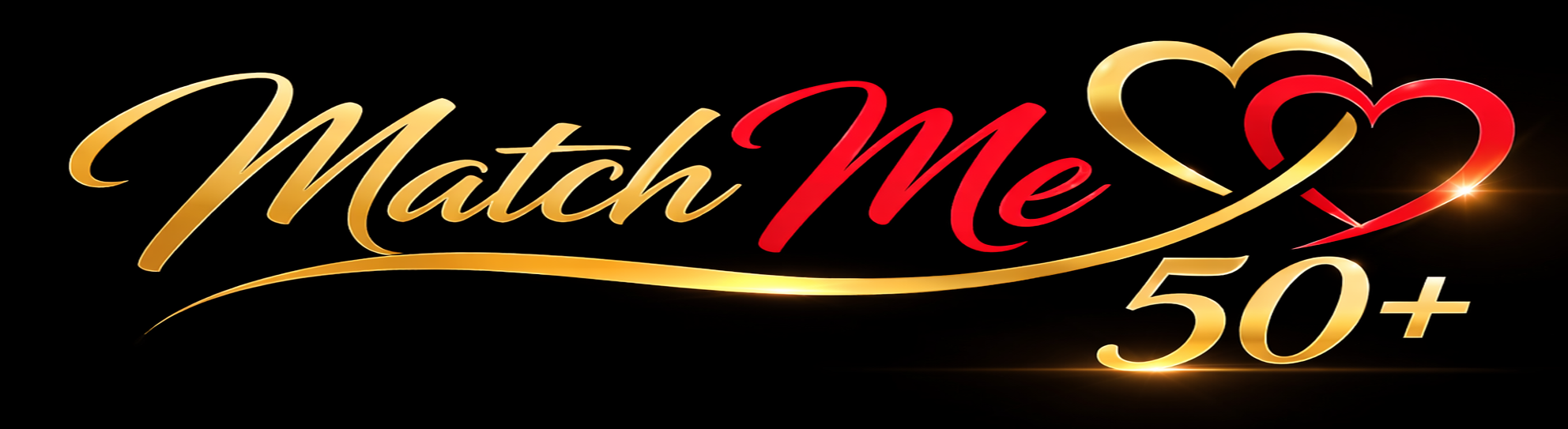 MatchMe50+ logo — exclusieve matchmaking voor 50-plussers